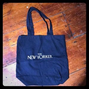 The New Yorker LIMITED EDITION canvas bag in navy